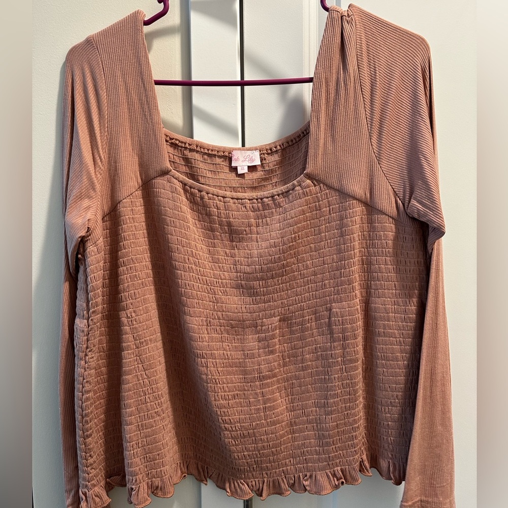 Pink Lily Top